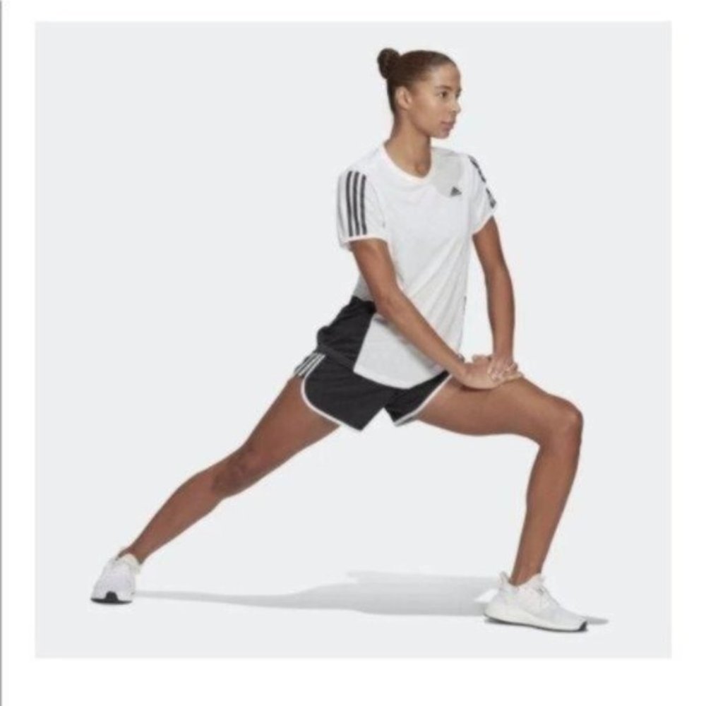 Adidas Marathon 20 Black Shorts Large